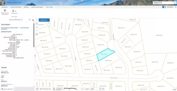 Property Photo: 0 Sycamore CA 93285