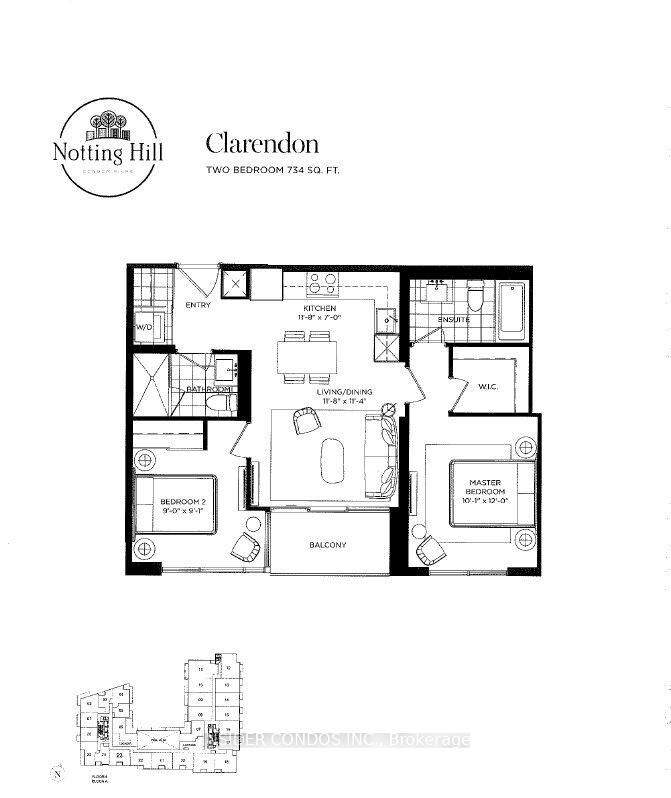 Property Photo:  4010 Eglinton Avenue W 623  ON M9A 4M2 