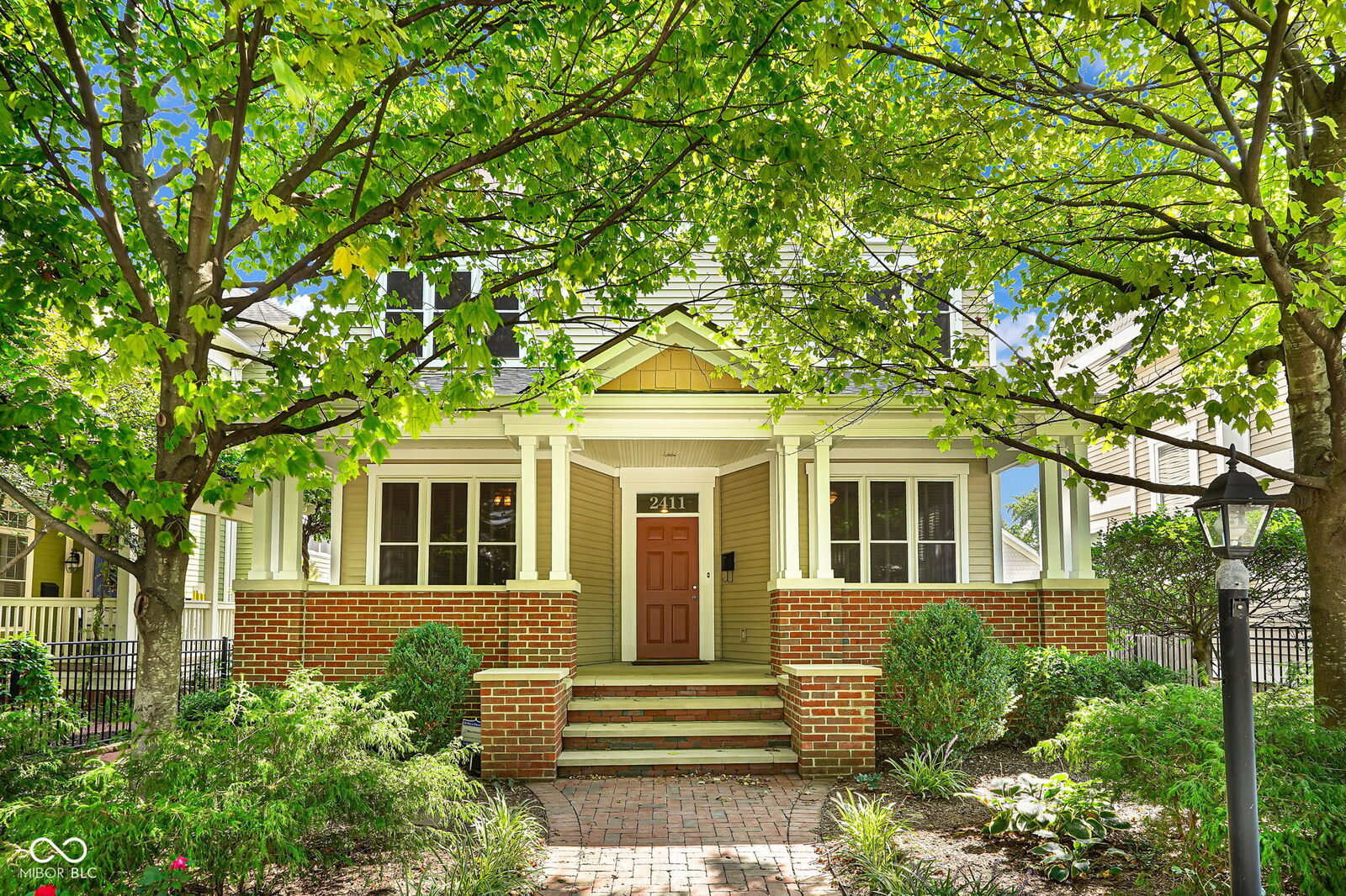 Property Photo: 2411 N Talbott Street IN 46205