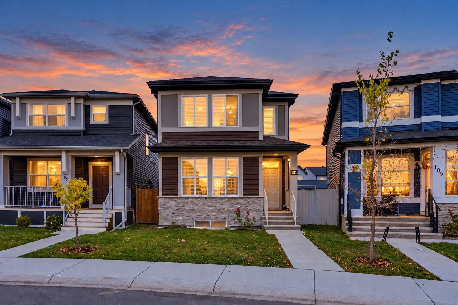 Property Photo: 101 Corner Ridge Mews NE AB T3N 1X4