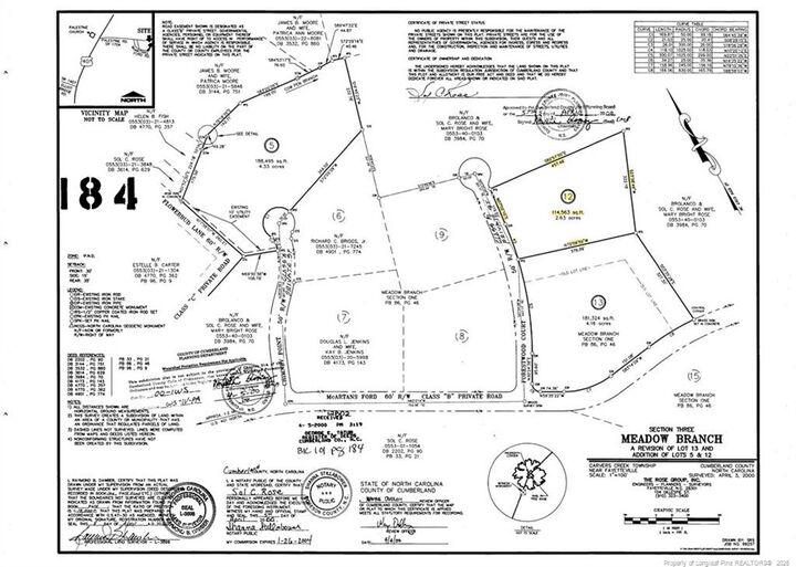 Property Photo:  2730 Forestwood (Lot 12) Court  NC 28311 