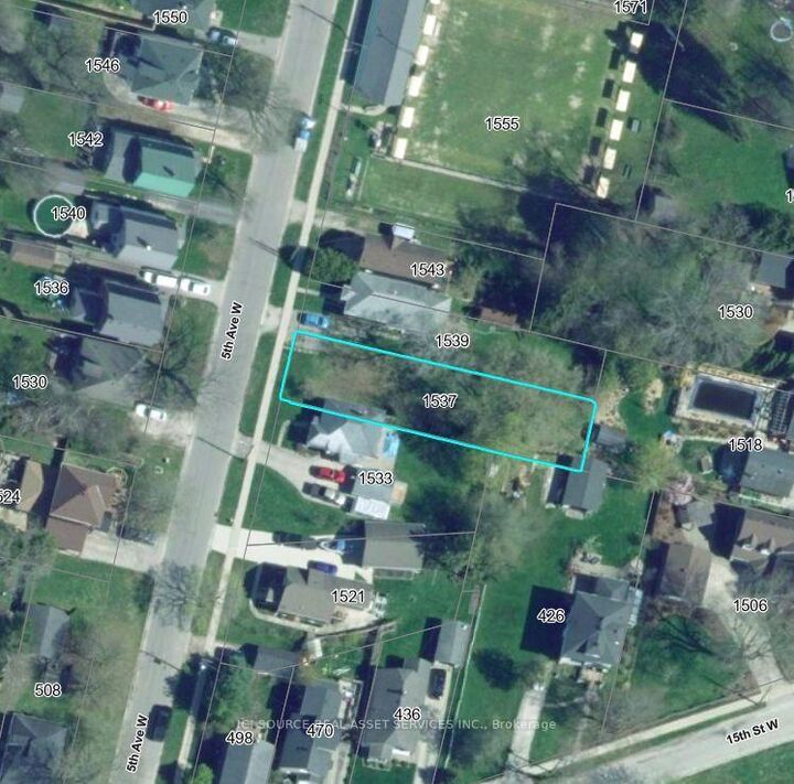 Property Photo:  1537 5th Avenue W  ON N4K 5B4 