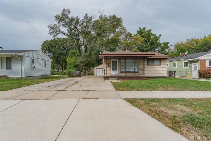 Property Photo:  5886 Gulley Street  MI 48180 1263 
