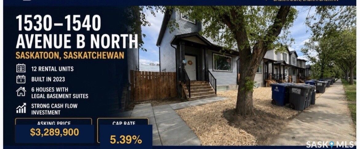 Property Photo:  1530 B Avenue N  SK S7L 1H1 
