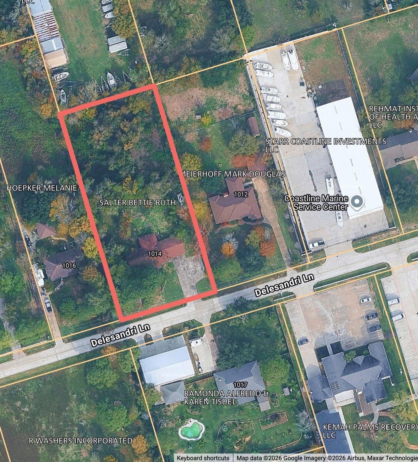 Property Photo:  1014 Delesandri Lane  TX 77565 