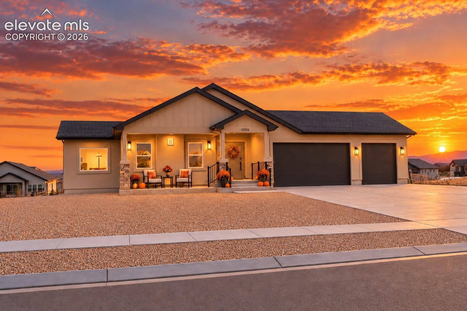 Property Photo:  12955 Sunrise Ridge Drive  CO 80831 