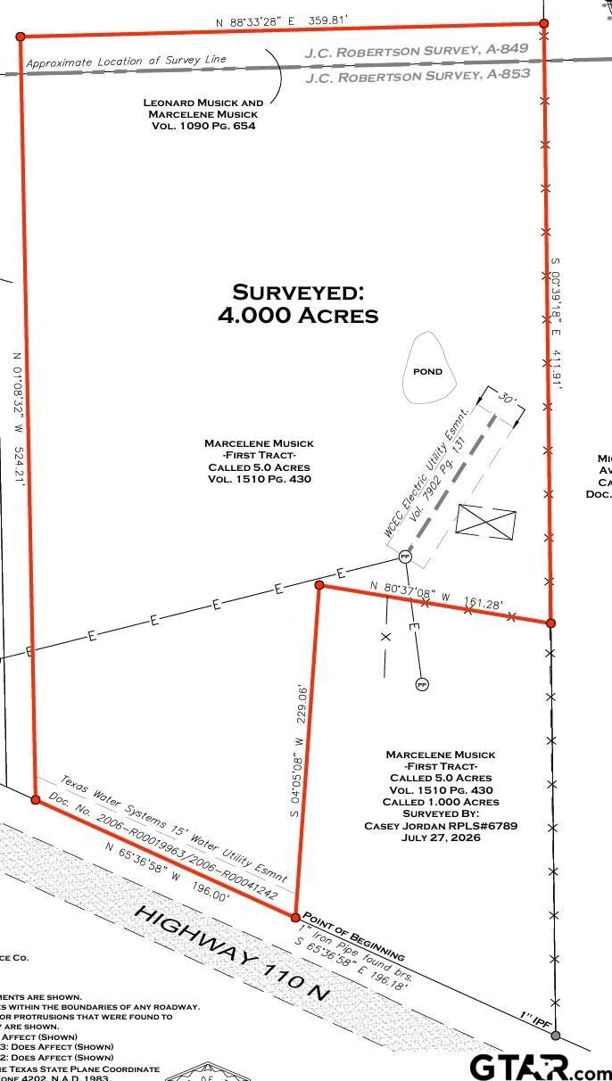 Property Photo: Tbd State Highway 110 N TX 75704