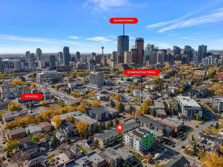 Property Photo:  643 4 Avenue NE 8  AB T2E 0J9 