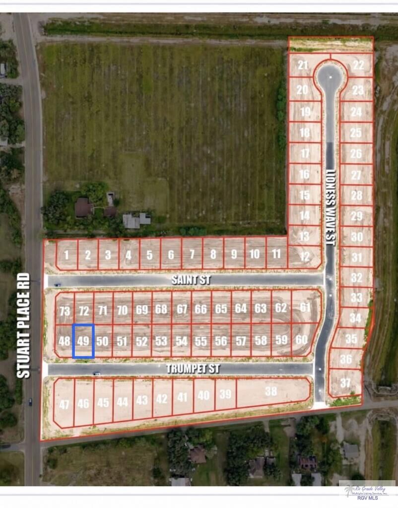 Property Photo:  Lot 49 Trumpet St  TX 78552 