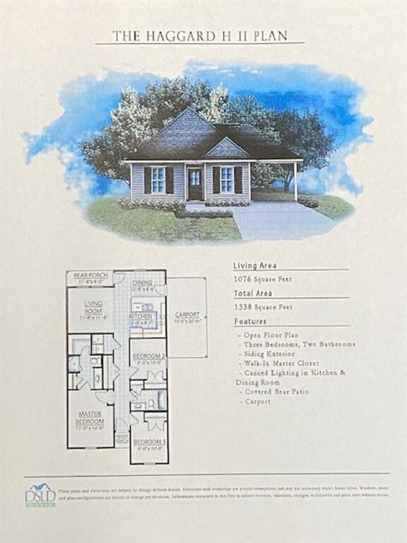 Property Photo: 3139 E Blue Heron Drive E LA 70615