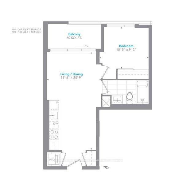 Property Photo:  20 Minowan Miikan Lane 1104  ON M6J 0E5 