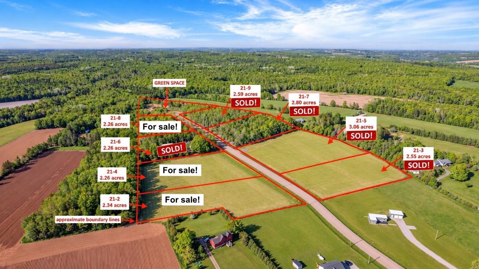 Property Photo:  Lot 21-8 Skyview Lane  PE C0A 1C0 