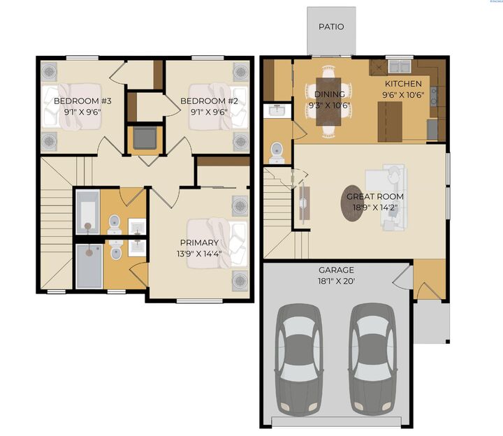 Property Photo:  2128 Dulcis Ave (Lot 96)  WA 99352 