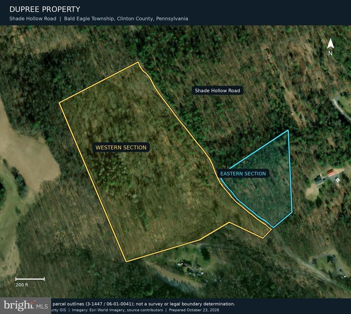 Property Photo:  Shade Hollow Road  PA 17751 