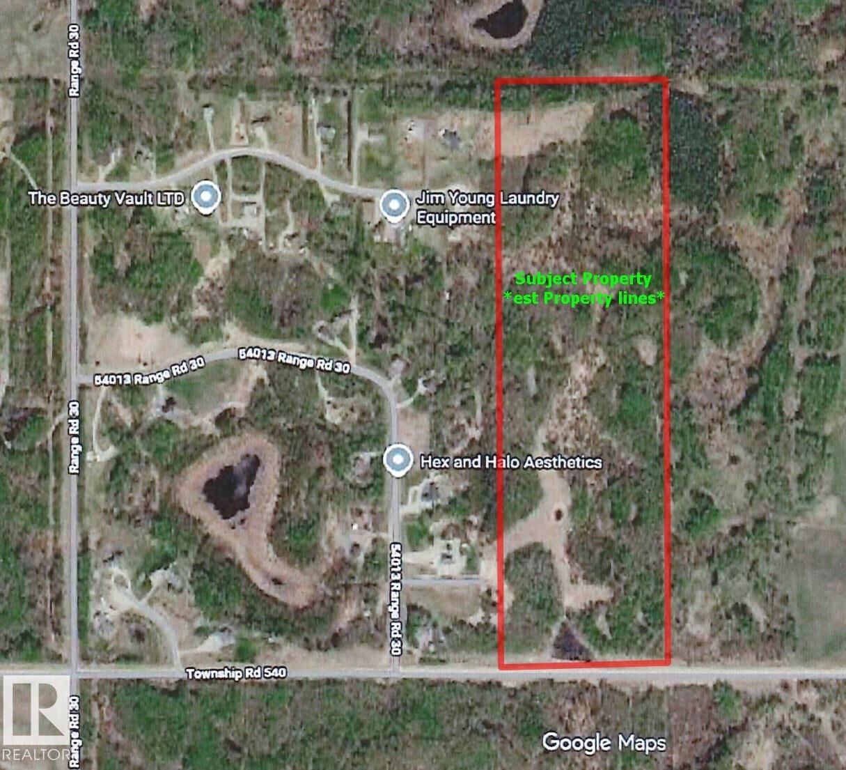 Property Photo:  Rge Rd 30 Twp Rd 540  AB T0E 1V0 