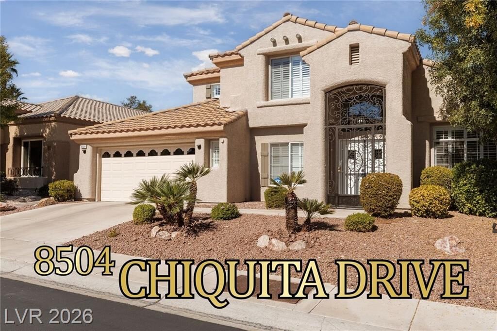 Property Photo:  8504 Chiquita Drive  NV 89128 
