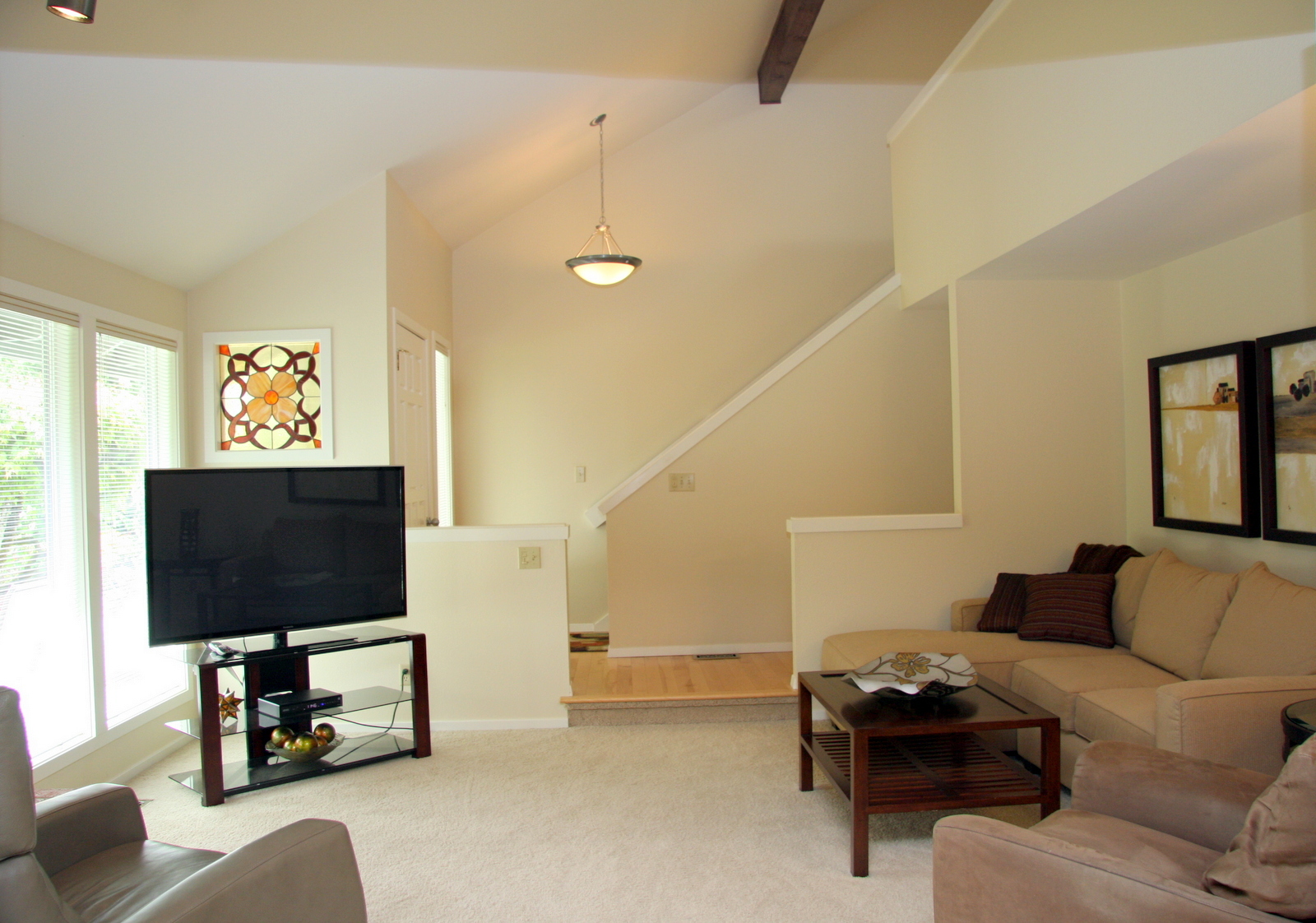 Property Photo: Living room & den 17016 NE 98th Ct  WA 98052 