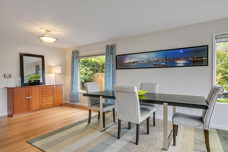 Property Photo: Dining room/living room 852 NE 83rd St  WA 98115 