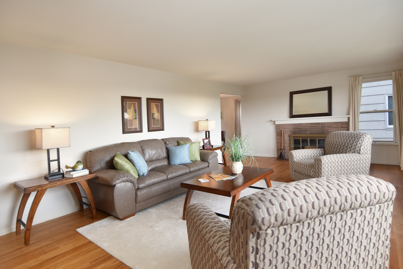 Property Photo: Living & Dining Rooms 7248 29th Ave NE WA 98115