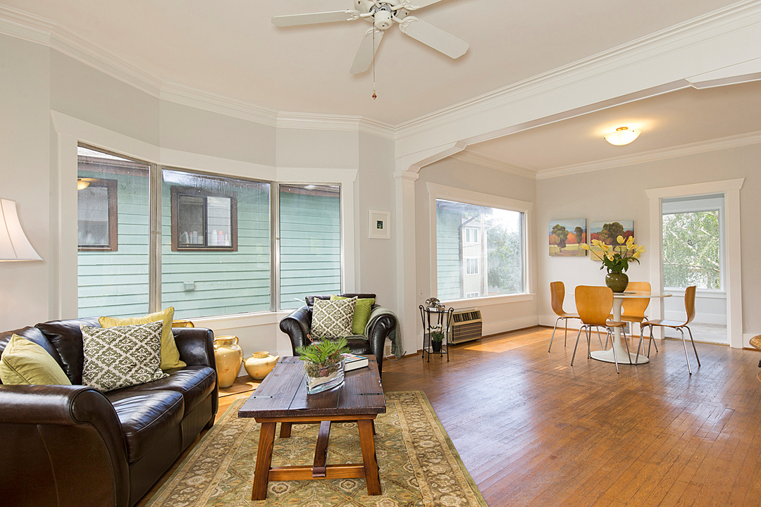 Property Photo: Living room 8605 Wallingford Ave N  WA 98103 