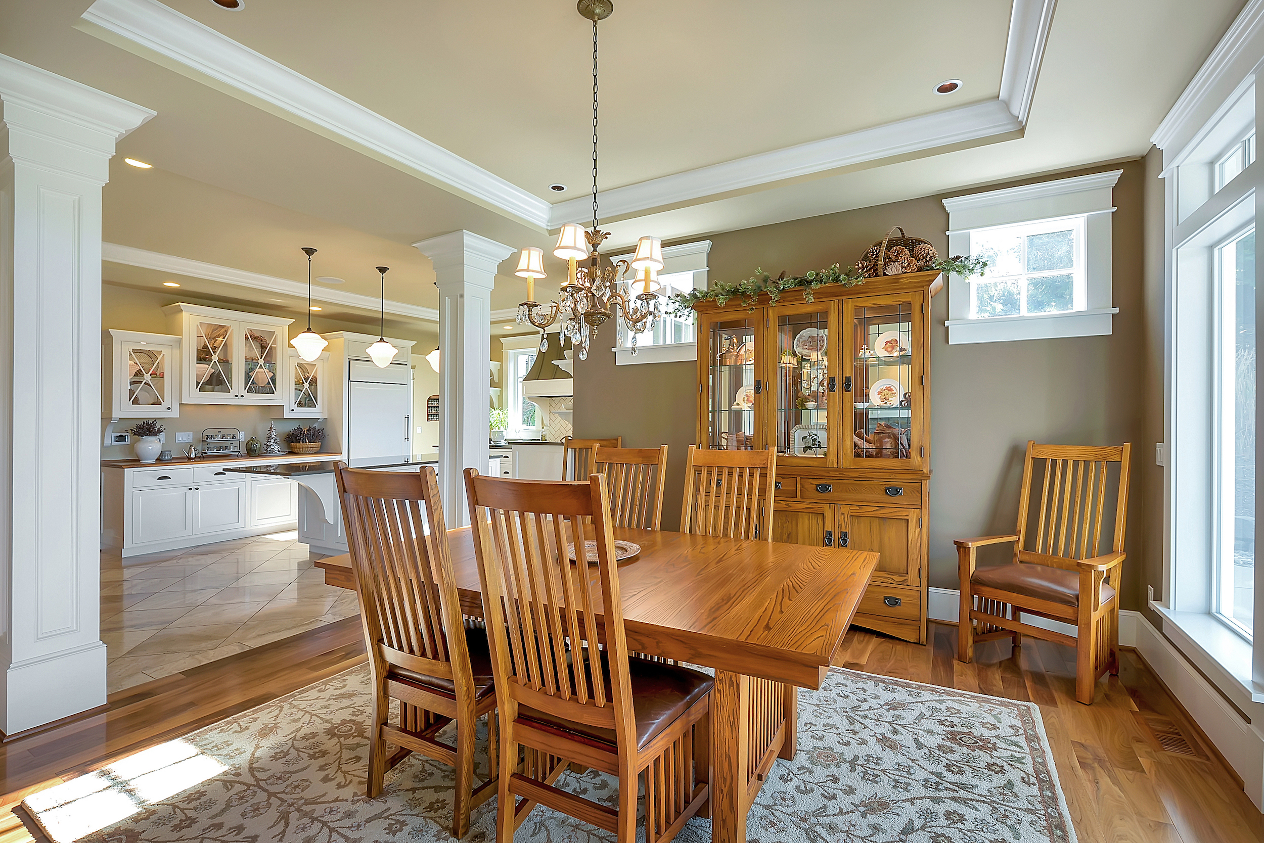 Property Photo: Dining room/family room 17313 Cimarron Lane  WA 98229 