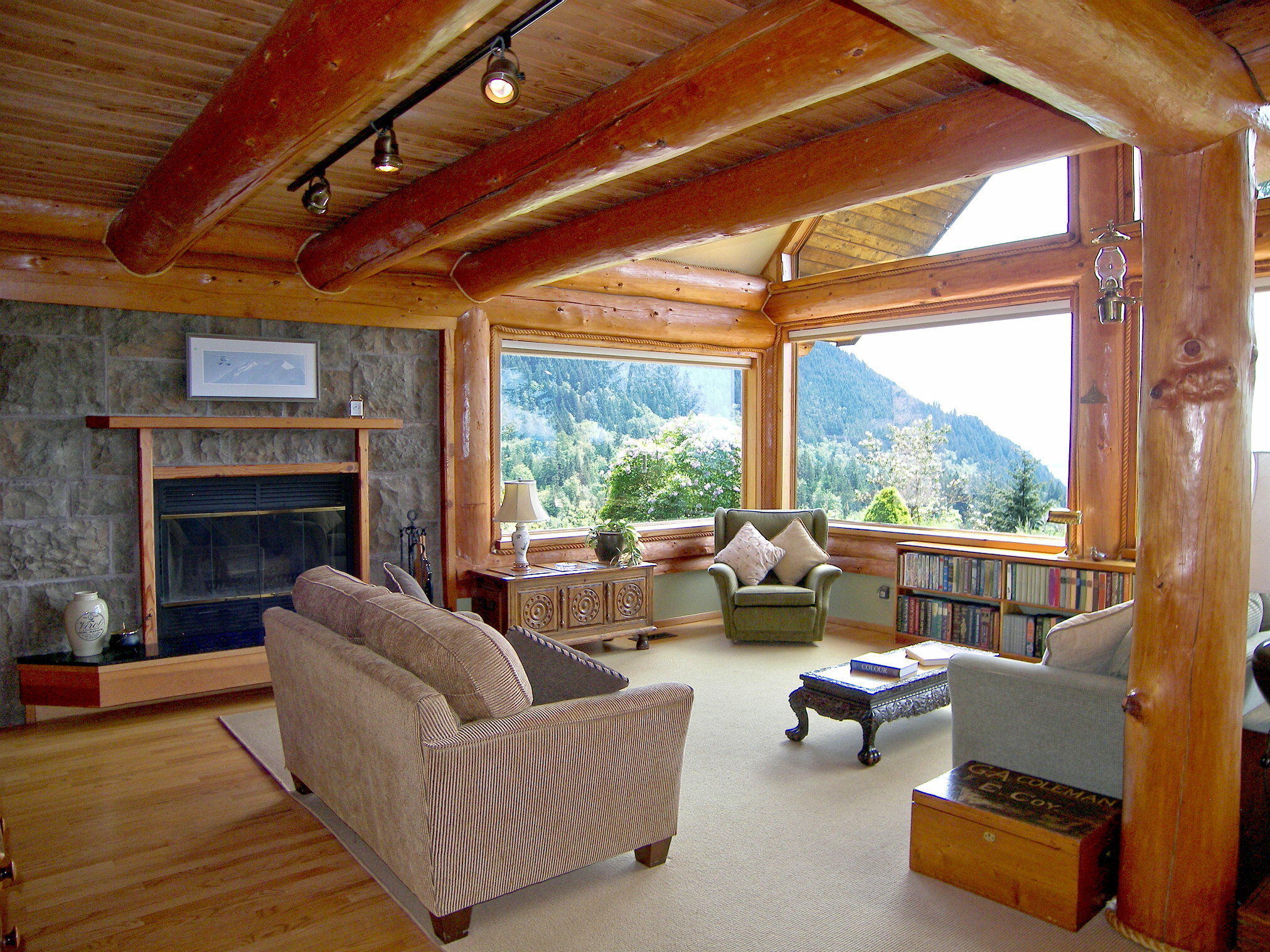 Property Photo: Living room 1525 Chuckanut Ridge Dr  WA 98232 