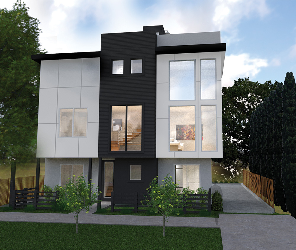 Property Photo: Main Rendering 2417 NW 63rd Street  WA 98107 