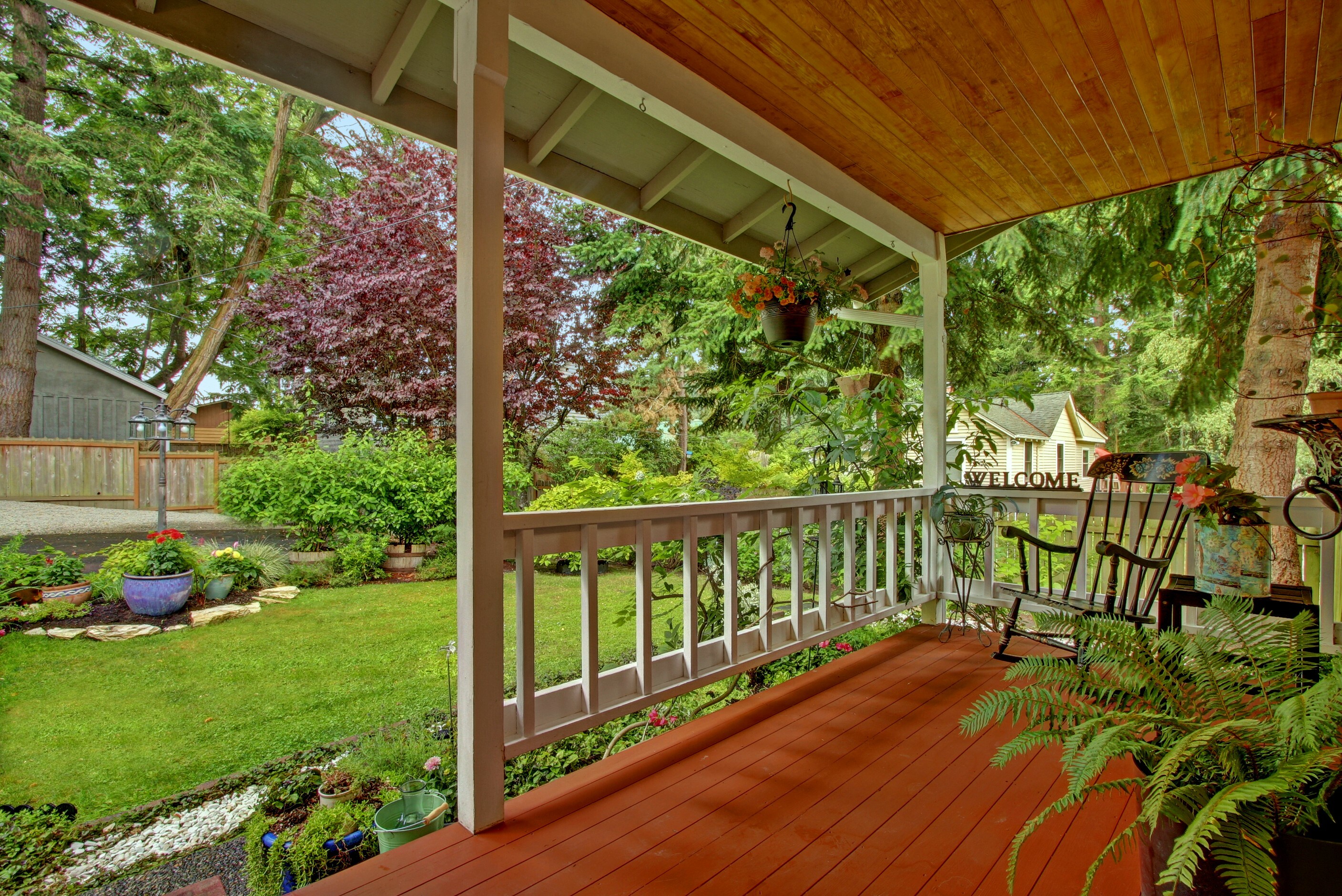 Property Photo: Covered front porch 9801 234th St SW 2  WA 98020 