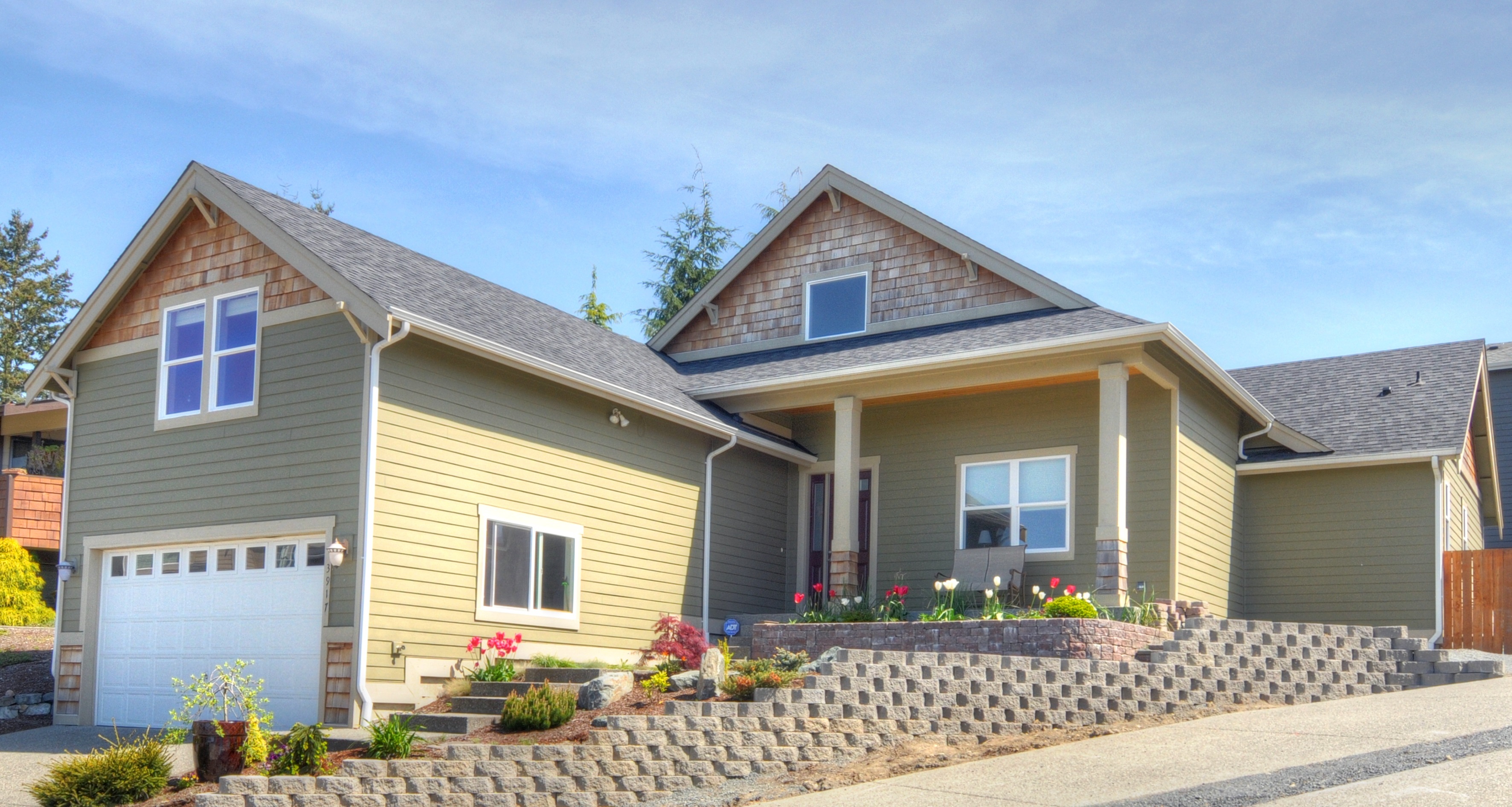 Property Photo: Views and a custom home 3917 69th Dr NE  WA 98270 