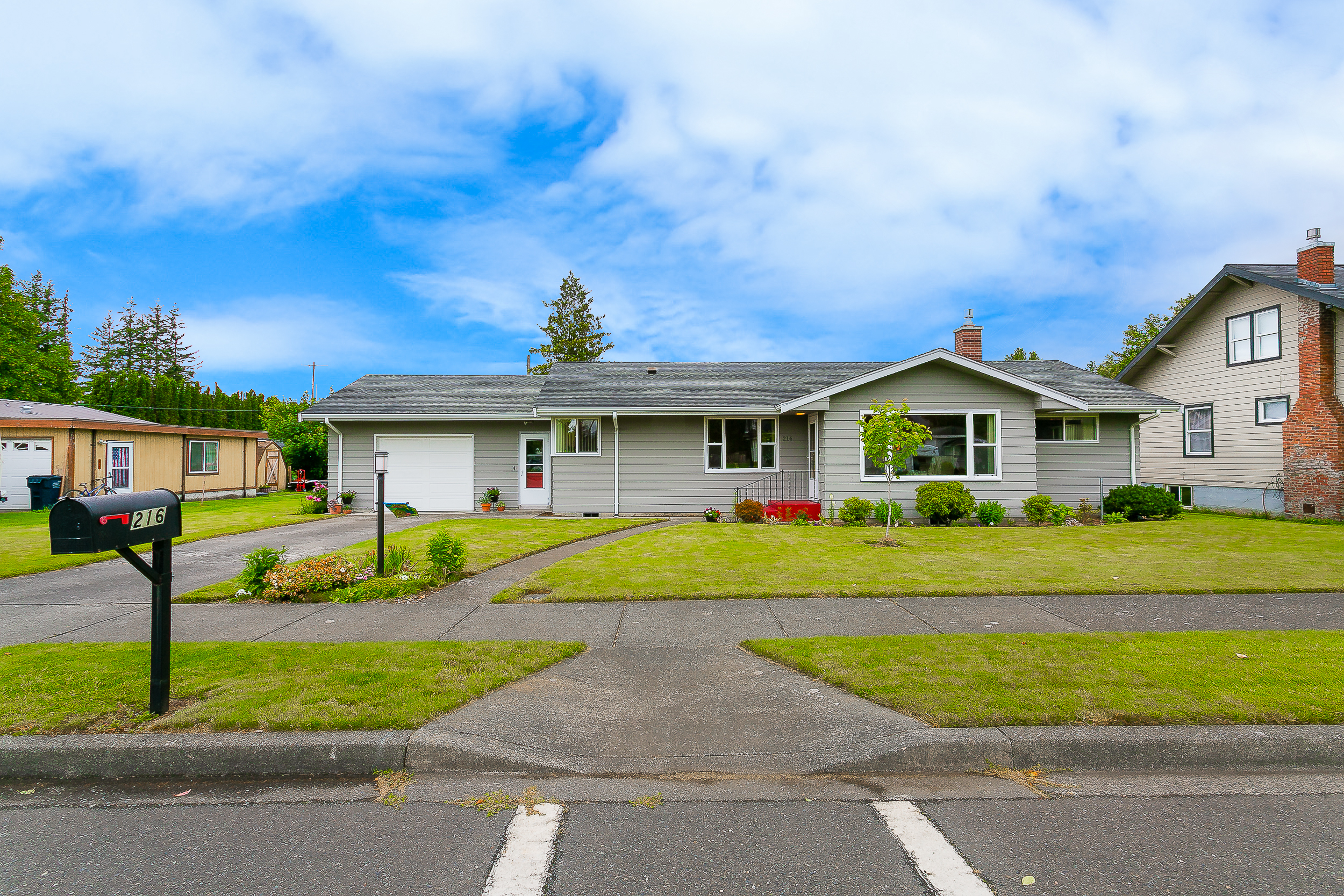 Property Photo:  216 Garfield St  WA 98295 