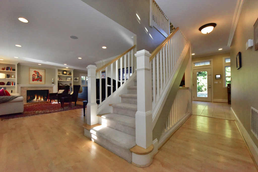 Property Photo: Entry & stairs 6030 Ann Arbor Ave NE  WA 98115 