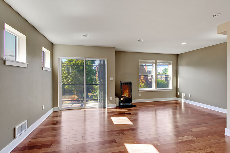 Property Photo: Living room/dining room 1766 NW 59th St A  WA 98107 