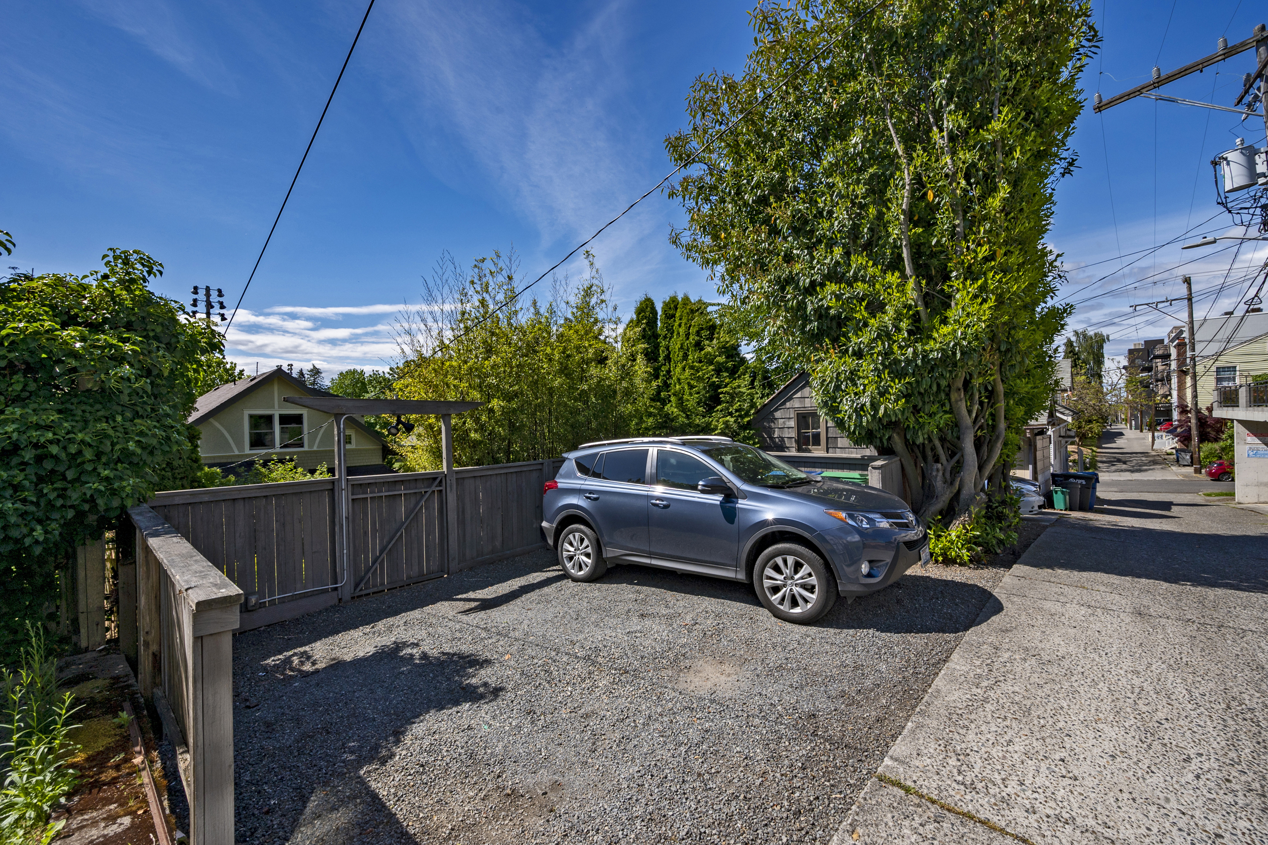 Property Photo: Off-Street Pkg for 2 Cars 1824 1st Ave W  WA 98119 