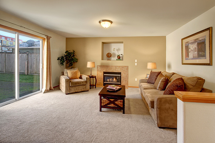 Property Photo: Living room 3206 44th Ave SW  WA 98116 