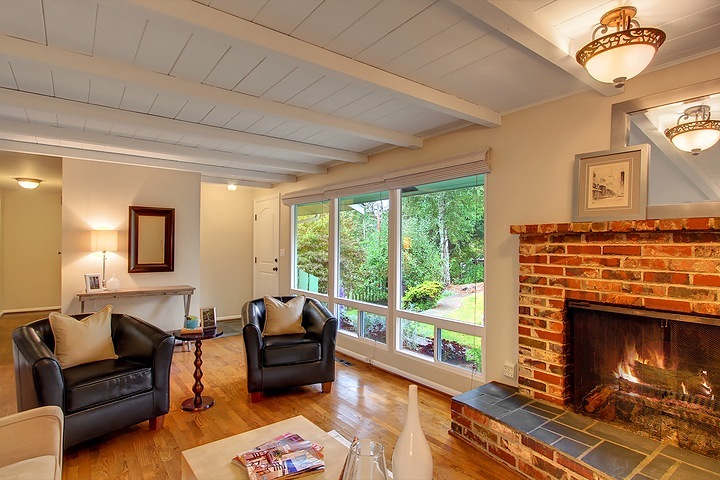 Property Photo: Living room 2745 NE 97th St  WA 98115 