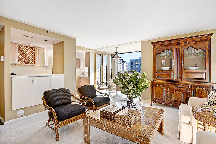 Property Photo: Living room 1101 Seneca St 1203 WA 98101